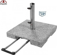 K&ouml;lle Trolley Granit-Schirmst&auml;nder, 45 x 45 cm, 30 kg, mit Rollen R&uuml;cksendung 14
