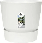 Elho Pflanzgef&auml;&szlig; 'Greenville round 47', wei&szlig;, ca. &Oslash; 47 x 44 cm R&uuml;cksendung 14