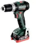 Metabo Akku-Schlagbohrschrauber PowerMaxx SB 12 BL metaBOX 118 - 12V 2x4Ah LiHD + ASC
