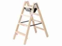 Munk Stufen-Stehleiter Holz 2x4 Stufen - 033808