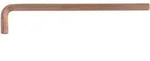 KS Tools BRONZEplus Innensechskant-Winkelstiftschl&uuml;ssel lang - 963.1565