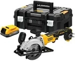DEWALT 18 VOLT Akku-Handkreiss&auml;ge mit 1,7 ah POWERSTACK Akku - DCS571E1T-XJ
