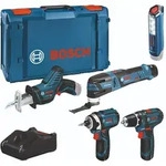 Bosch Combo Kit 5-teiliges Set 12V: GSR 12V-15/GOP 12V-28/GDR 12V-105/GSA 12V-14/GLI