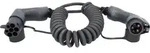 efuturo Spiralladekabel Typ 2 auf Typ 1 Stecker, 1 Phase, bis zu 3,7 kW, 16 A, 230 V,