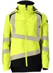 MASCOT Herren Hard Shell Jacke ACCELERATE SAFE Hi-vis Gelb / Schwarz 3XL -
