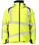MASCOT Herren Winterjacke ACCELERATE SAFE Hi-vis Gelb / Schwarzblau XXL -