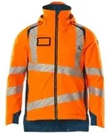 MASCOT Herren Winterjacke ACCELERATE SAFE Hi-vis Orange / Dunkelpetroleum 3XL -