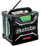 Metabo Akku-Baustellenradio RC 12-18 32W BT DAB+ mit Akku-Ladefunktion - Karton -