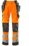 MASCOT Wigan Hose mit H&auml;ngetaschen SAFE SUPREME Hi-vis Orange / Dunkelanthrazit 54 -