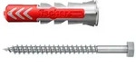 Fischer Universald&uuml;bel DuoPower 12x60 S mit Schraube - 538258