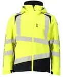 MASCOT Herren Winterjacke ACCELERATE SAFE Hi-vis Gelb / Schwarzblau XXL -