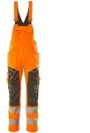 MASCOT Latzhose mit Knietaschen ACCELERATE SAFE Hi-vis Orange / Dunkelanthrazit...