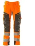 MASCOT Herren Hose mit Knietaschen ACCELERATE SAFE Hi-vis Orange /...