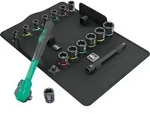 Wera 8100 SB 12 Zyklop Comfort Knarrensatz, Umschalthebel, 3/8"-Antrieb, metrisch -
