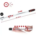KS Tools 1/2 Zoll Teleskop-Umschaltknarre, extra lang, 72-Zahn - 914.1205
