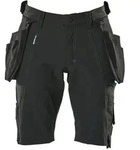 MASCOT Shorts mit H&auml;ngetaschen ADVANCED Schwarz 44 - 17149-311-09-C44 - Schwarz