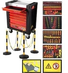 KS Tools PERFORMANCEplus Werkstattwagen e10 mit 164 isolierten Werkzeugen - 117.6155