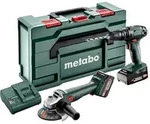 Metabo Akku Combo Set 2.4.4 18 V SB 18 + W 18 L 9-125 - metaBOX 165 L - 685205500