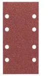 Bosch Schleifblatt-Set f&uuml;r Schwingschleifer K=80, 93 x 185 mm, 8 L&ouml;cher, 10-tlg. -