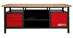 KS Tools XXL-Werkbank mit 3 Schubladen und 1 T&uuml;r - 865.0201