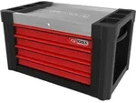 KS Tools PERFORMANCEplus SCHWARZ-ROT Werkstattwagenaufsatz mit 4 Schubladen -