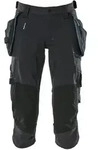 MASCOT Dreiviertel-Hose mit H&auml;ngetaschen ADVANCED Schwarzblau 43 - 17049-311-010-C43