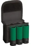 Bosch PRO Impact Socket Set mit PET-Abdeckungen, 1/2", extra tief, 3 teiliegs Set -