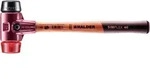 HALDER SIMPLEX - Schonhammer mit TE-Geh&auml;use und Holzstiel, Gummikomposition /