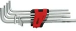 KS Tools Innensechskant-Winkelstiftschl&uuml;ssel-Satz, extra lang, 10-tlg - 151.4980