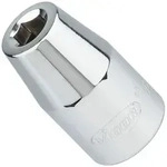 VIGOR Bit-Adapter, V2647N, Vierkant12,5 mm (1/2 Zoll), Sechskant8 mm (5/16 Zoll), 37