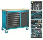HAZET Werkbank fahrbar Assistent 179NW Sortiment - 179NW-7/210