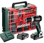 Metabo Akku-Schlagbohrschrauber SB 18 L BL Set mit 78-teiliger Mobiler Werkstatt -