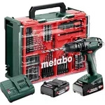 Metabo Akku-Schlagbohrschrauber SB 18 Set mit 78-teiliger Mobiler Werkstatt -