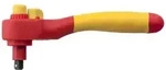 Wiha Umschaltknarre electric 1/4 zoll mit Druckknopf und Kugelsicherung - 43054