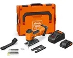 Fein Akku-Stichs&auml;ge f&uuml;r Metall und Holz 26 mm Hub, F-IRON Jig 26 AS Set 2 x 4 Ah -