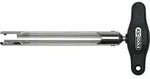 KS Tools T-Griff-Z&uuml;ndkerzenstecker-Abzieher, kurz, 225mm - 500.7525