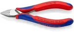 KNIPEX Elektronik-Seitenschneider mit durchgestecktem Gelenk mit