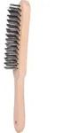 KS Tools Edelstahl Handdrahtb&uuml;rste 4-reihig, 290mm - 201.2306