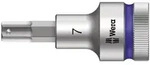 Wera 8740 C HF Zyklop Bitnuss mit 1/2"-Antrieb mit Haltefunktion Violett -