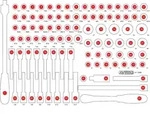 KS Tools Leere Schaumstoffeinlage zu 811.0095 - 811.0095-97