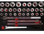 KS Tools 3-4'' Steckschl&uuml;ssel-Satz in Schaumstoffeinlage, 32-tlg - 811.0032