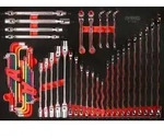 KS Tools Schraubenschl&uuml;ssel-Satz in Schaumstoffeinlage, 49-tlg - 811.0049