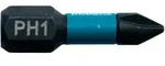 Makita Bit PH1 Impact Black, PH1 - 2 St&uuml;ck - 25 mm - B-63600