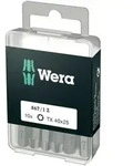 Wera 867/1 DIY TORX Bits, TX 40 x 25 mm, 10-teilig - 05072412001