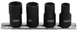 KS Tools 3/8" Spiral-Profil-Stecknuss-Satz, 4-tlg, 8-13mm - 913.3850