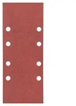 Bosch Schleifblatt-Set f&uuml;r Schwingschleifer K=180, 93 x 230 mm, 8 L&ouml;cher, 10-tlg. -