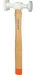 KS Tools Aluminium-Karosserie-Standard-Hammer gew&ouml;lbter Kopf, rund-eckig -...