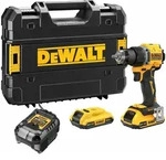 DEWALT 18V Akku-Bohrschrauber b&uuml;rstenlos mit 2 x Akkus (18 Volt / 2 Ah) und