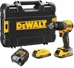 DEWALT 18V Akku-Schlagbohrschrauber b&uuml;rstenlos mit 2 x Akkus (18 Volt / 2 Ah) und