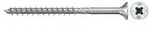 Fischer Spanplattenschraube 4,5x80 PowerFast FPF II CZP BC, Senkkopf, Kreuzschlitz